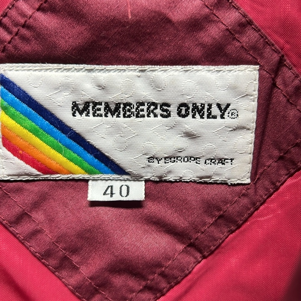 Members Only Jacket - Picture 3 of 5